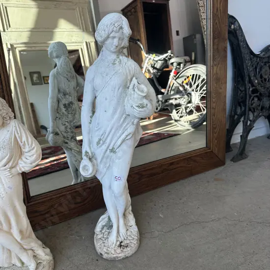 Neo Classical concrete garden statue 72cm