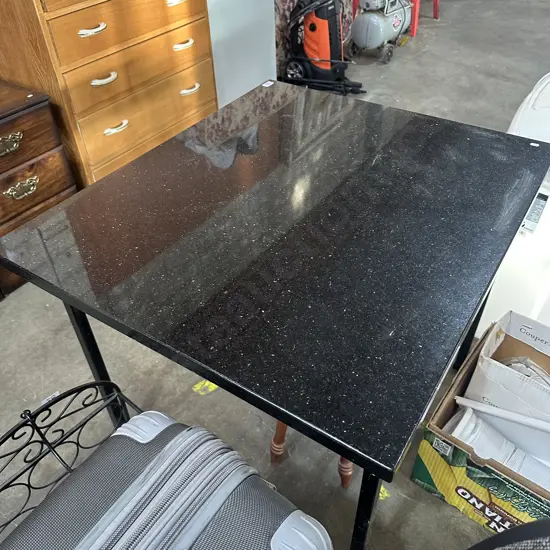 Granite top table 760 x 890