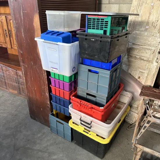 large lot bins