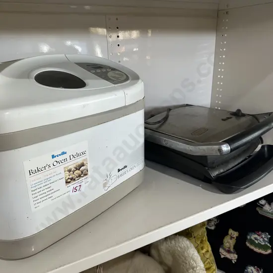 bread maker and large grill