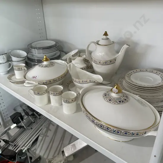 Royal Doulton "Empress" 4 place dinner service plus Norotake 4 person set