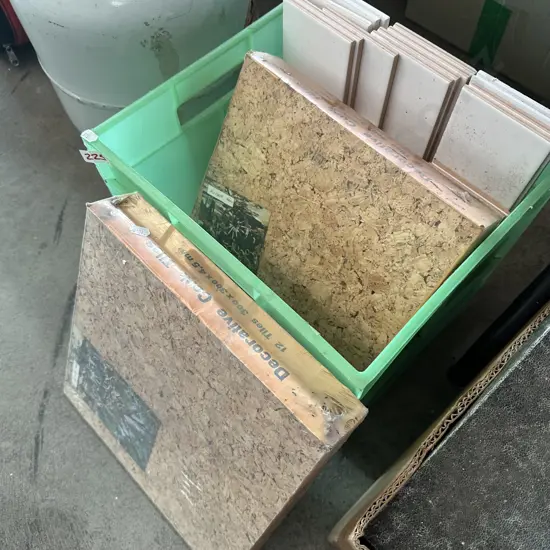 cork tiles etc