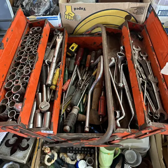 tool box and contents