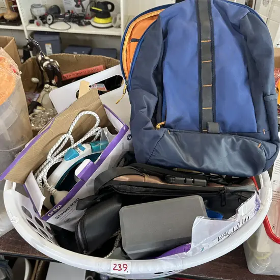 wash basket and contents