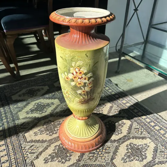 large Victorian floor vase 60cm