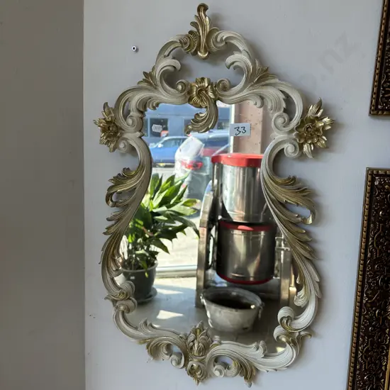 vintage mirror 63cm