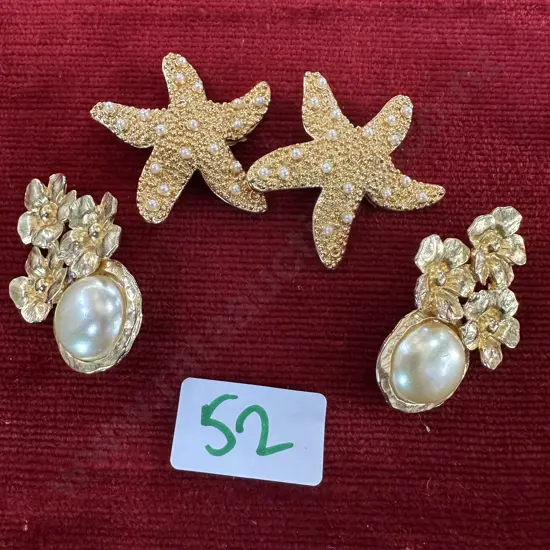Barcs starfish  earrings plus other set