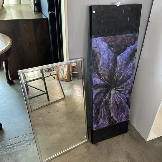 mirror and painting