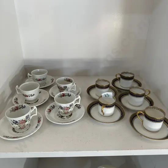 Limoges & Spode demitasse