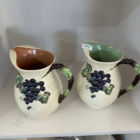 Pr of Carlton Ware water jugs