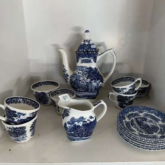 Grindley 6 person coffee service