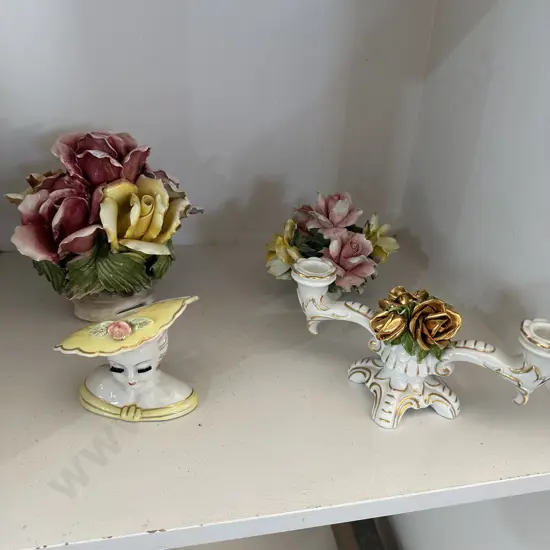 4 pc Capadimonte etc