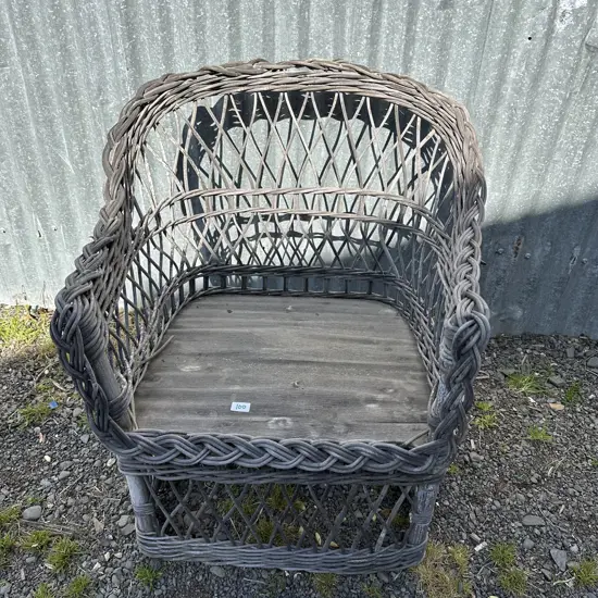 rustic patio chair - average