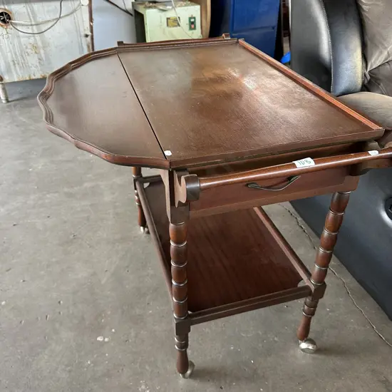 dropside pie crust tea wagon