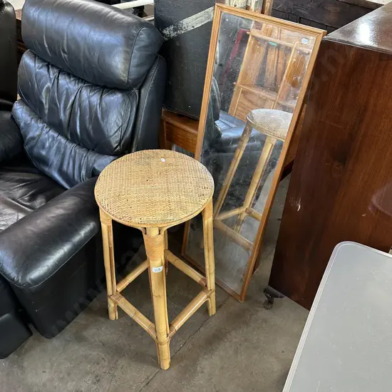 stool (average) plus dress mirror