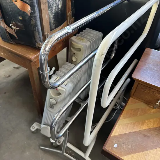 2 towel warmers plus 2 heaters