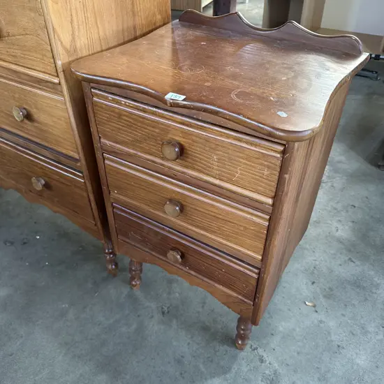 Pine bedside drawers (matching the tall boy)