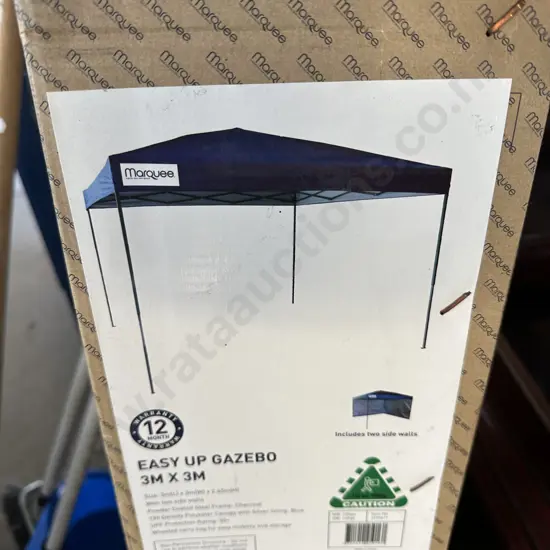 3m x 3m gazebo