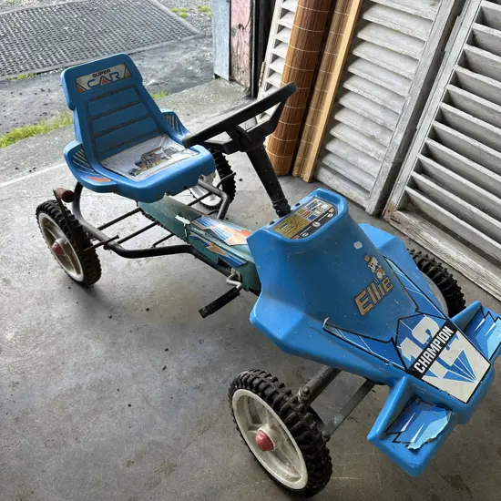 vintage pedal go cart