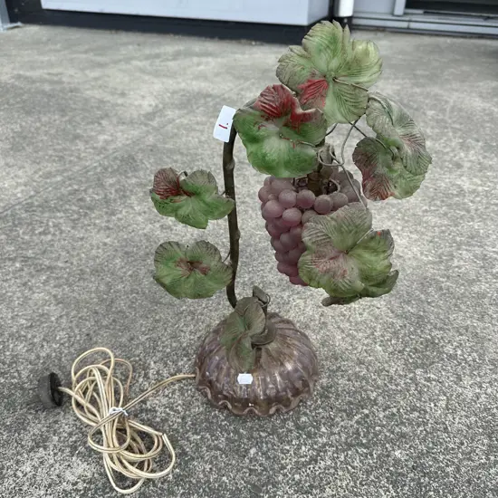 Vintage Murano glass lamp (needs new wiring )
