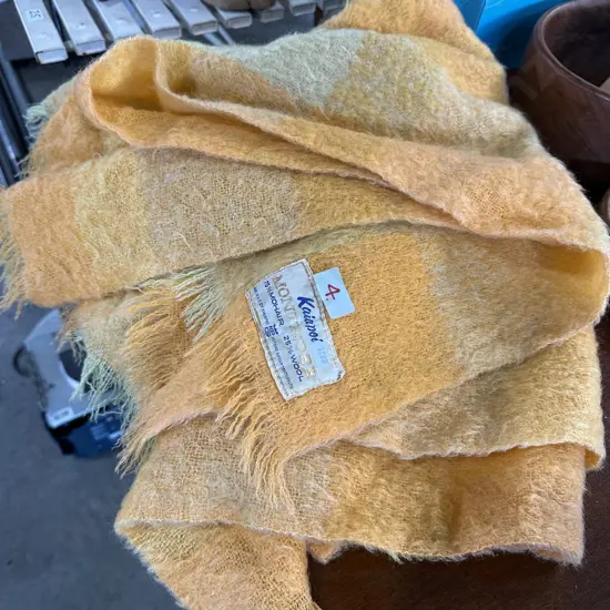 Kaiapoi Montrose mohair/wool blanket