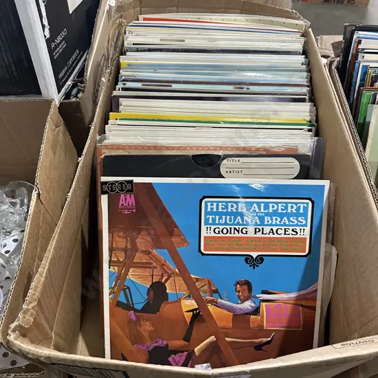 Box of records