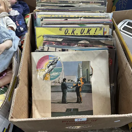 Box of records
