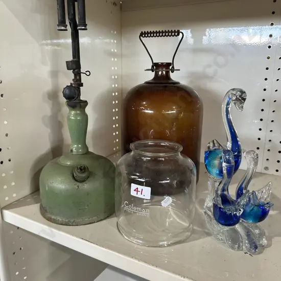 Flask,art glass,lamp etc