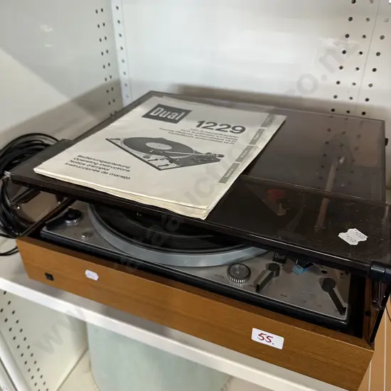 Dual Hi-Fi turntable sold as working