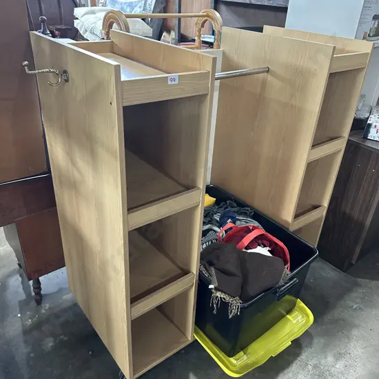 rolling display cabinet