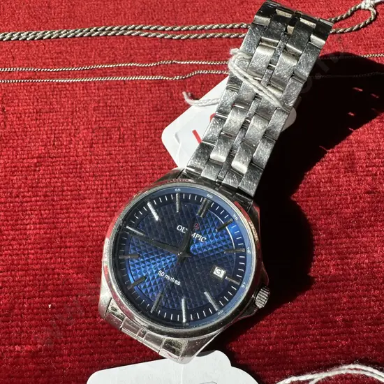Olympic gents 50m  watch with serial number