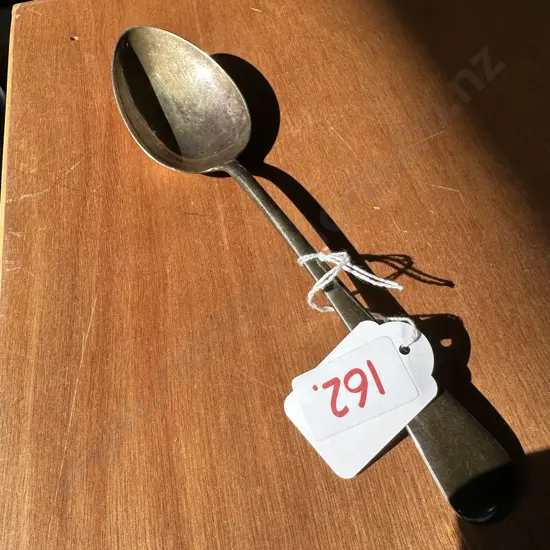 Sterling silver serving spoon 82g