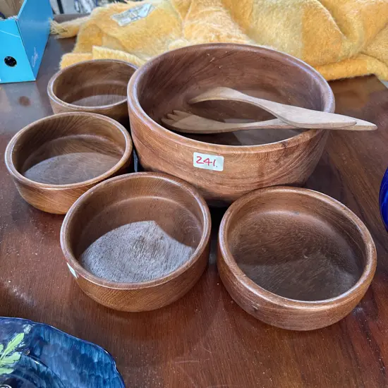 wooden bowls