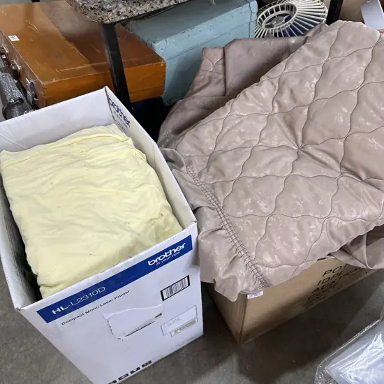 2 box bedding etc