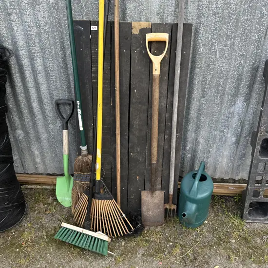 garden tools etc