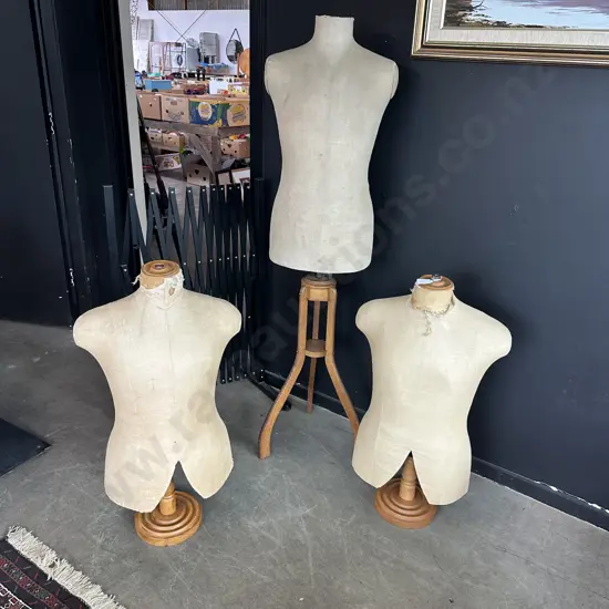 Set of 3 Antique mannequins  by Wixley, Jones  & Co London