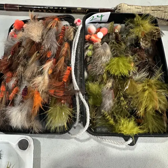 Danica Danish fly box and contents