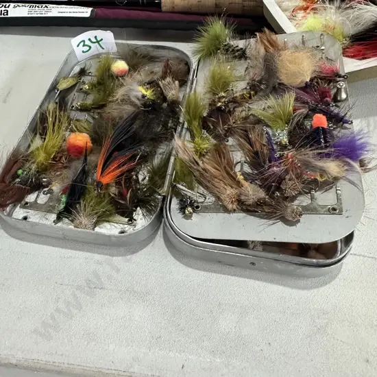 Large Weatley fly box and contents