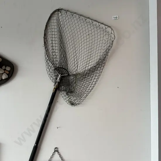 Hardy Bros antique fishing net
