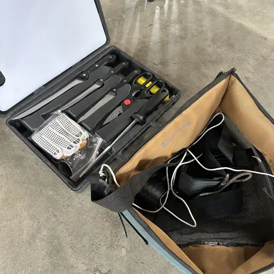 Filleting set plus platform belt