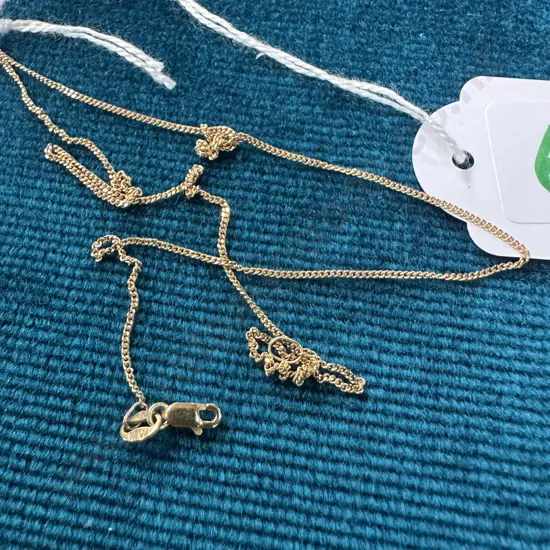 9ct Gold necklace 1.6g