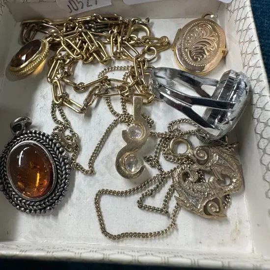 selection pendants, necklaces and watch ring