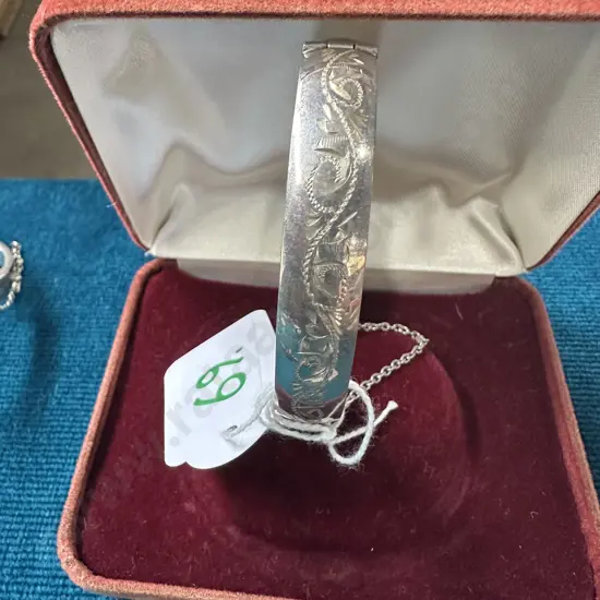 Sterling Silver bracelet made in NZ by H&S 40g