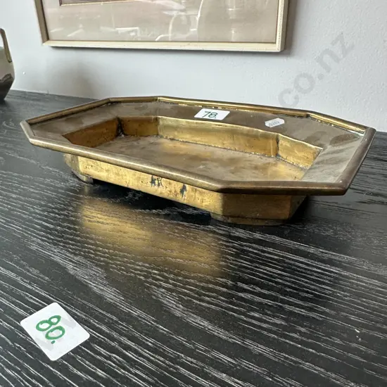 Heavy solid Brass dish