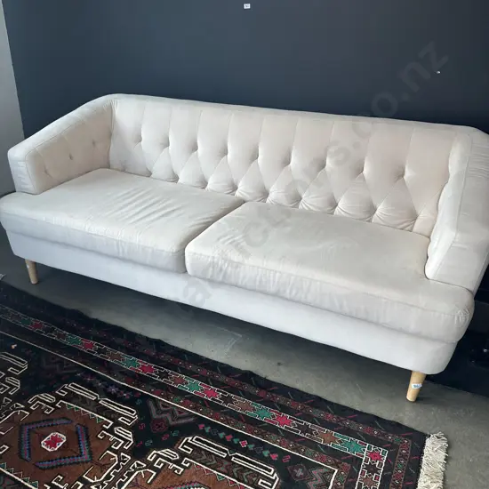 Cream sofa