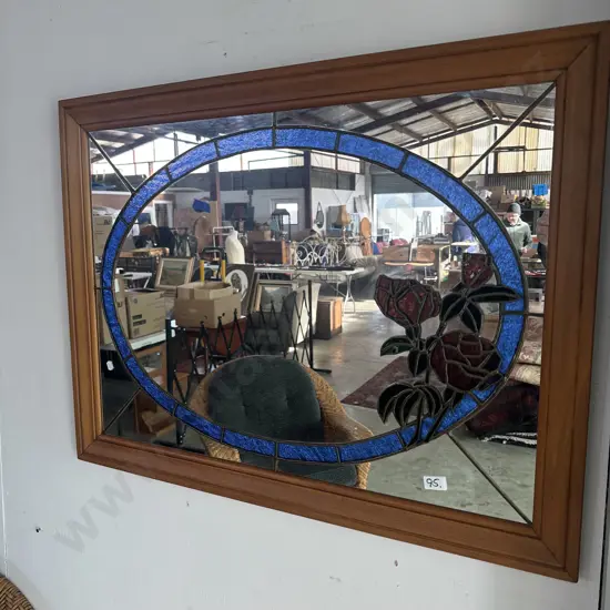 leadlight mirror
