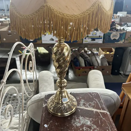 Brass lamp