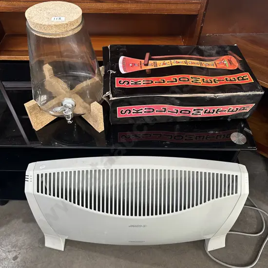 heater, dispenser, skullometer