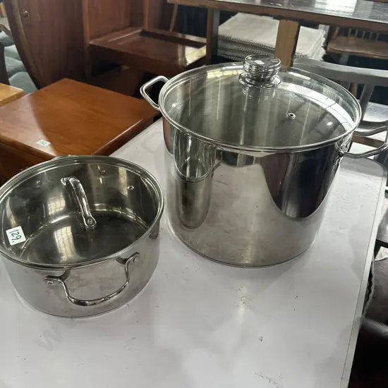 Baccarat stock pot large plus Arcosteel pot