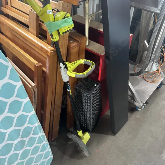 Ryobi battery edger